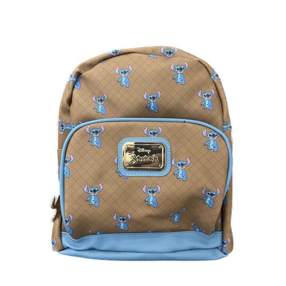 1172 Stitch Mini Backpack, Officially Licensed Disney Stitch Design, 10"